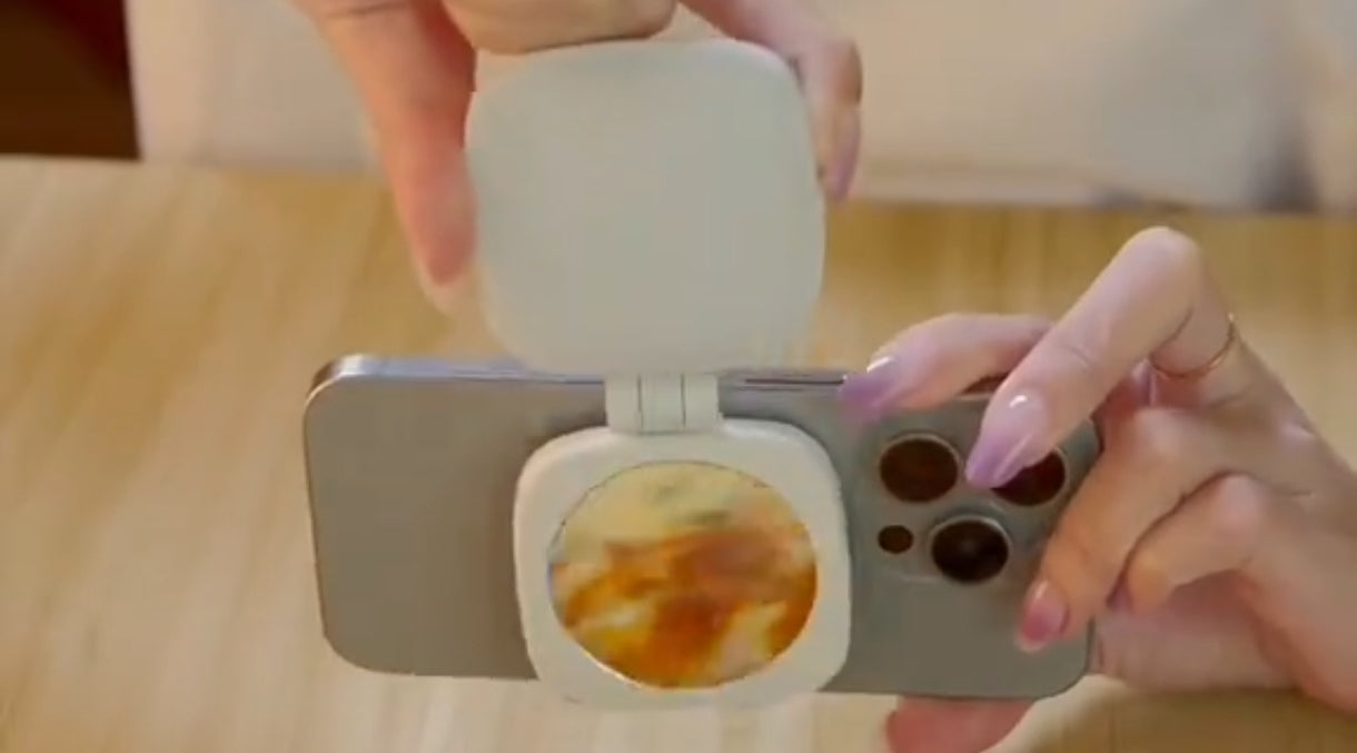 Lámpara de anillo para teléfono🔆